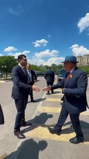 Премьер-министр Армении Никол Пашинян на пресс-конференции в Ереване