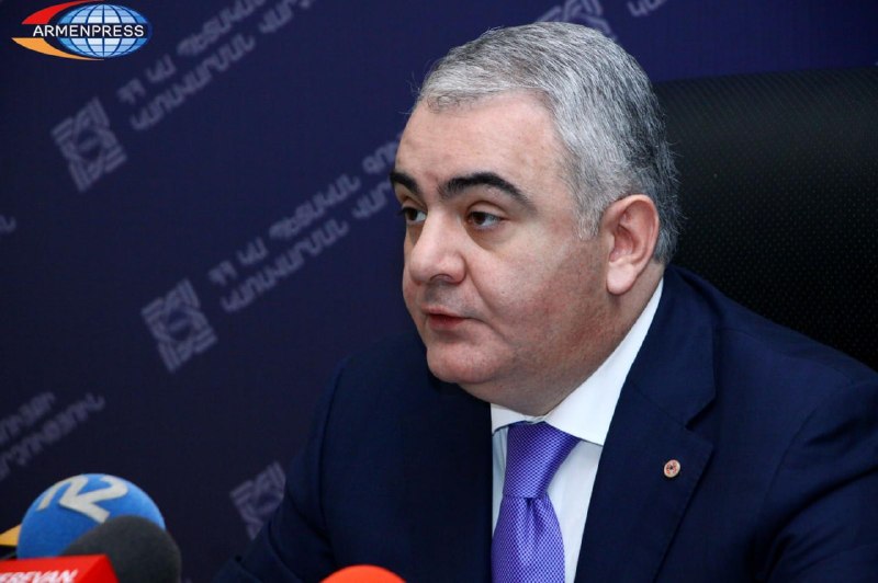 Здание Антикоррупционного комитета в Армавире, где подтвердили задержание Армана Саакяна.