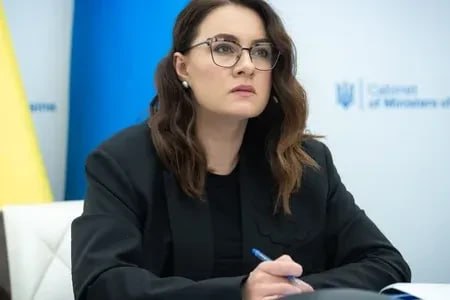 Юлия Свириденко на заседании Верховной Рады Украины