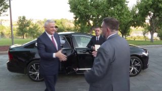 Вице-премьер Армении Мгер Григорян на мероприятии в Ереване
