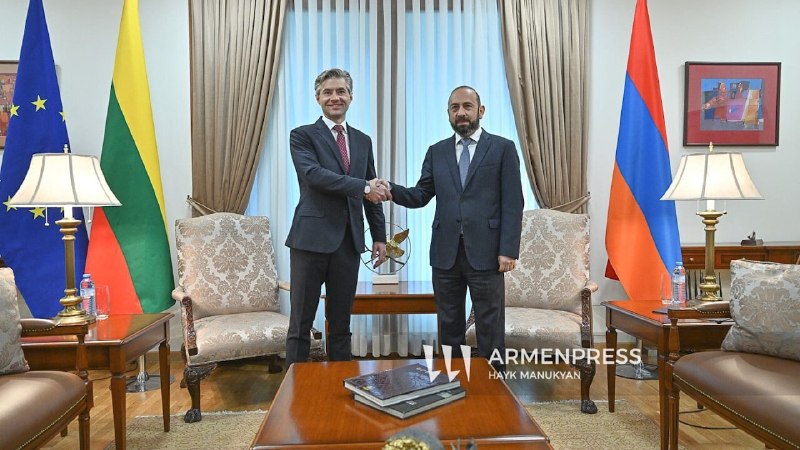 Главы МИД Армении и Литвы подтвердили курс на евроинтеграцию