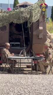 Сурен Папикян на церемонии открытия выставки Eurosatory 2026 в Париже