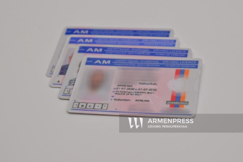 Заседание правительства Армении, министр Арпине Саргсян представляет изменения по водительским правам