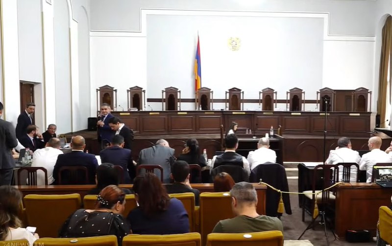Заседание Конституционного суда Армении по жалобам на выборы в Армавирской области