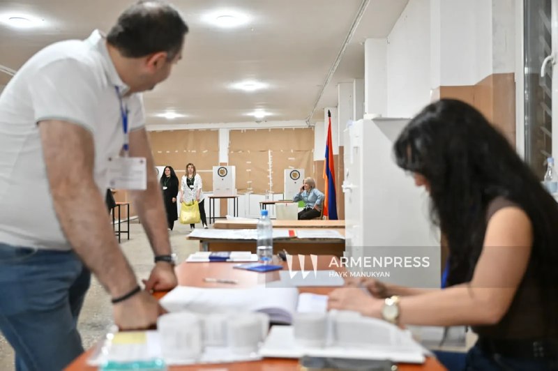 Протоколы голосования ЦИК Армении по выборам 7 июня в Армавирской области