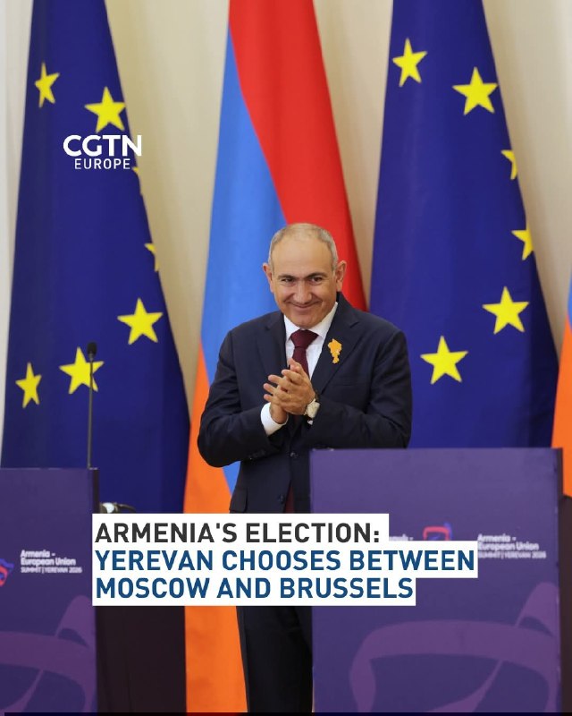 Избирательный участок во время парламентских выборов в Армении