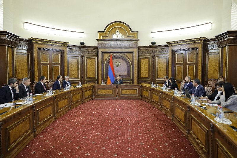 Совещание под председательством премьера Армении Никола Пашиняна по градостроительству района Конд