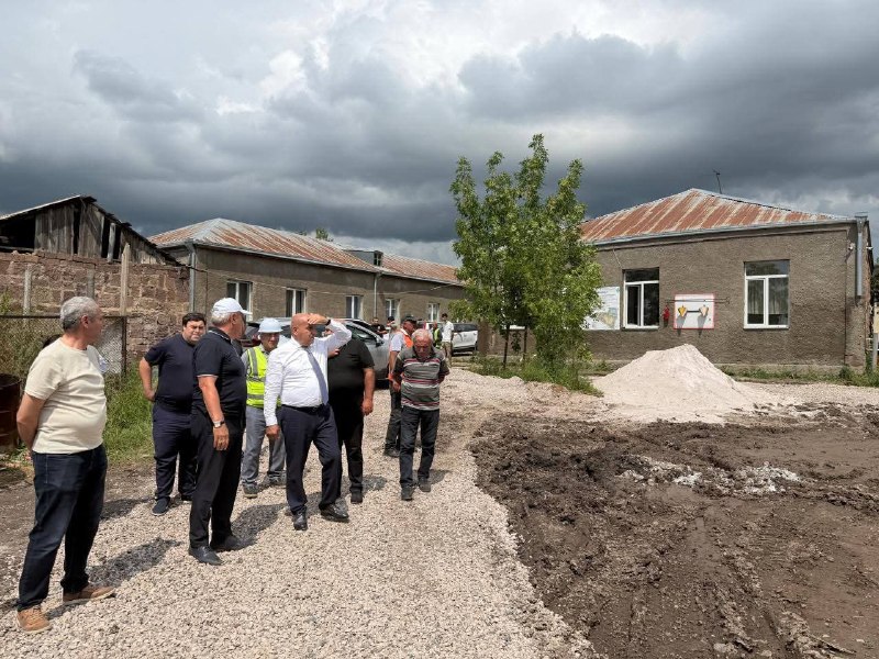 Строительство школы в Армавирской области по программе «300 школ, 500 детских садов»