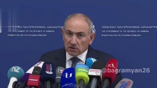 Премьер-министр Армении Никол Пашинян на встрече с главой правительства РФ