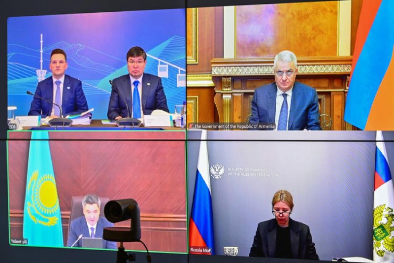 Мгер Григорян на заседании Совета ЕАБР, Армения