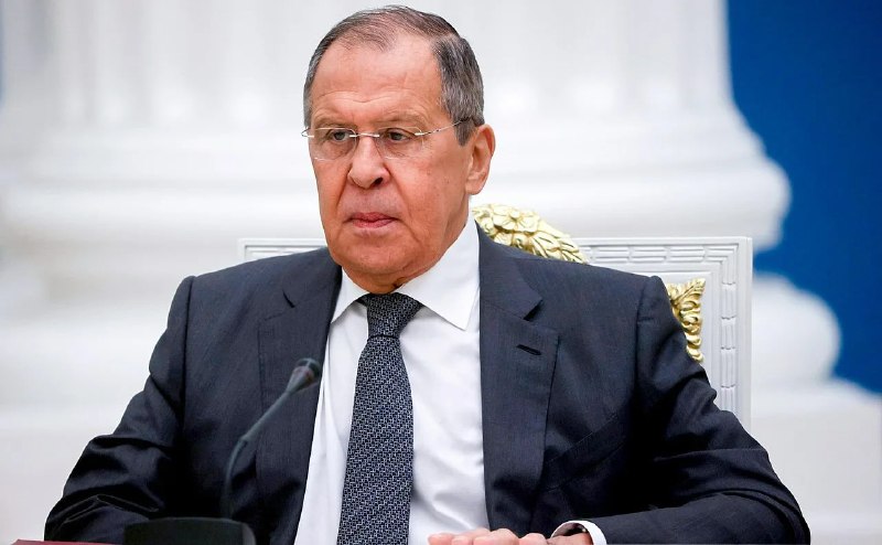 Сергей Лавров, министр иностранных дел России, выступает с заявлением об Армении