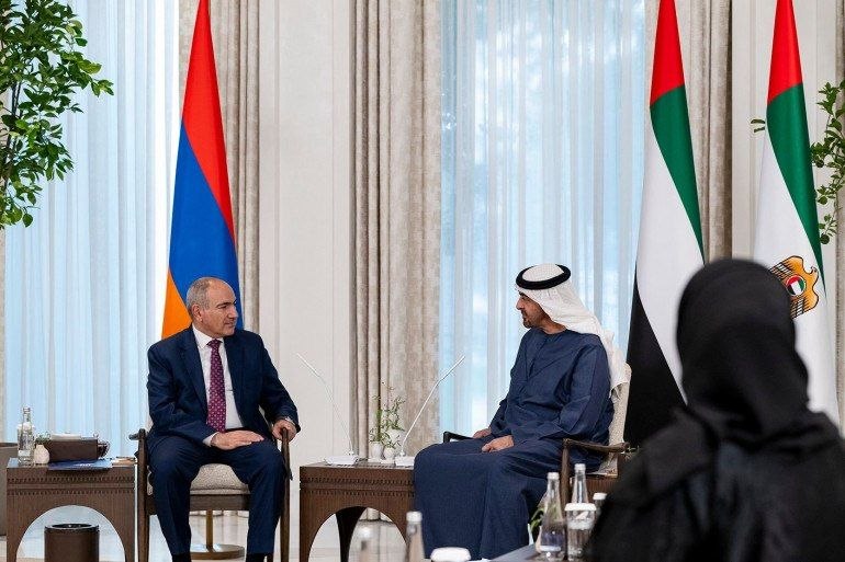 Поздравительное послание президента ОАЭ Пашиняну по случаю победы на выборах в Армении