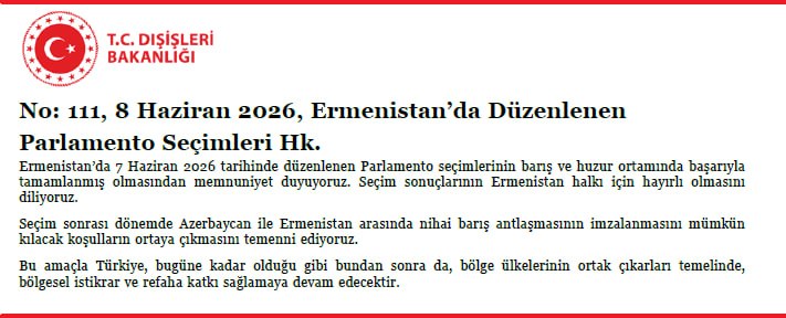 Парламентские выборы в Армении 7 июня 2026